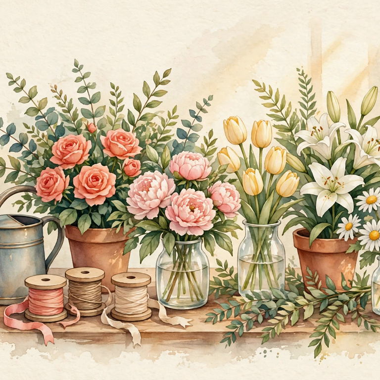Flower Arranging Merge