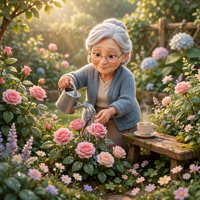 Eve's Morning Garden