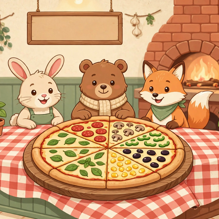 Fraction Pizza Shop