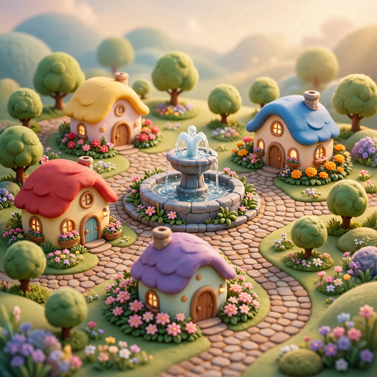 Village Decorating