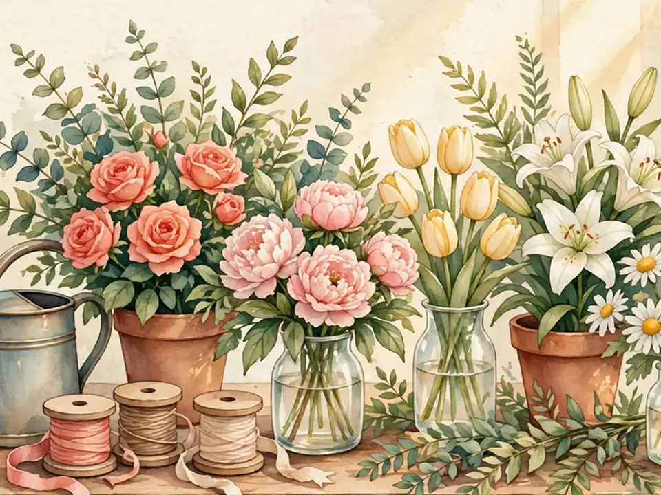 Flower Arranging Merge