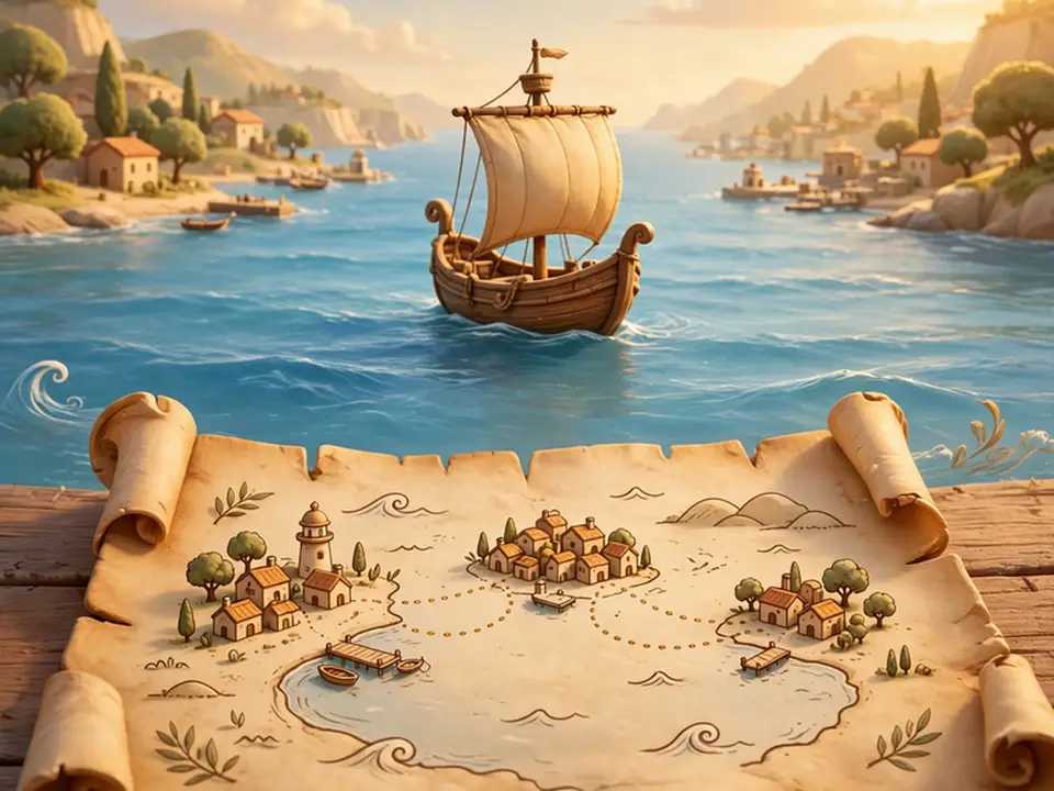 Paul's Journey Routes