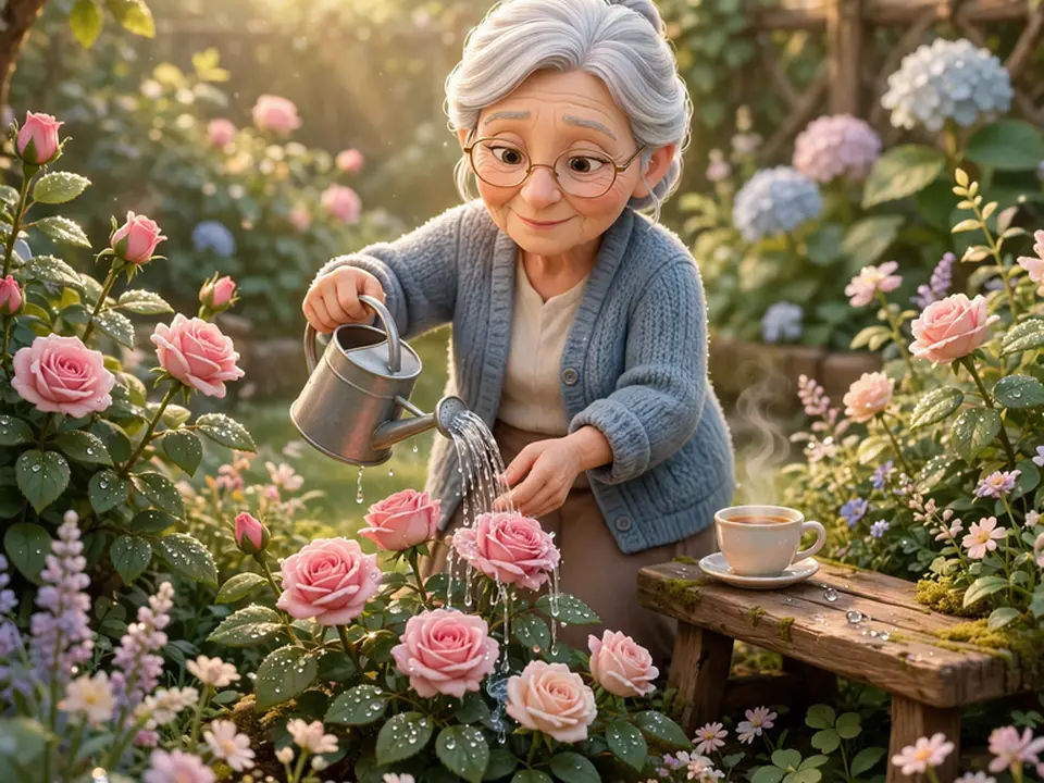 Eve's Morning Garden