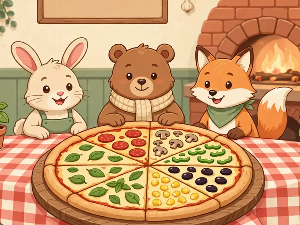 Fraction Pizza Shop
