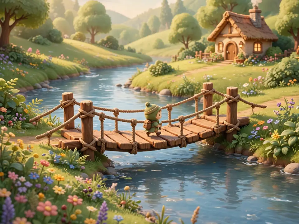 Bridge Building Puzzle