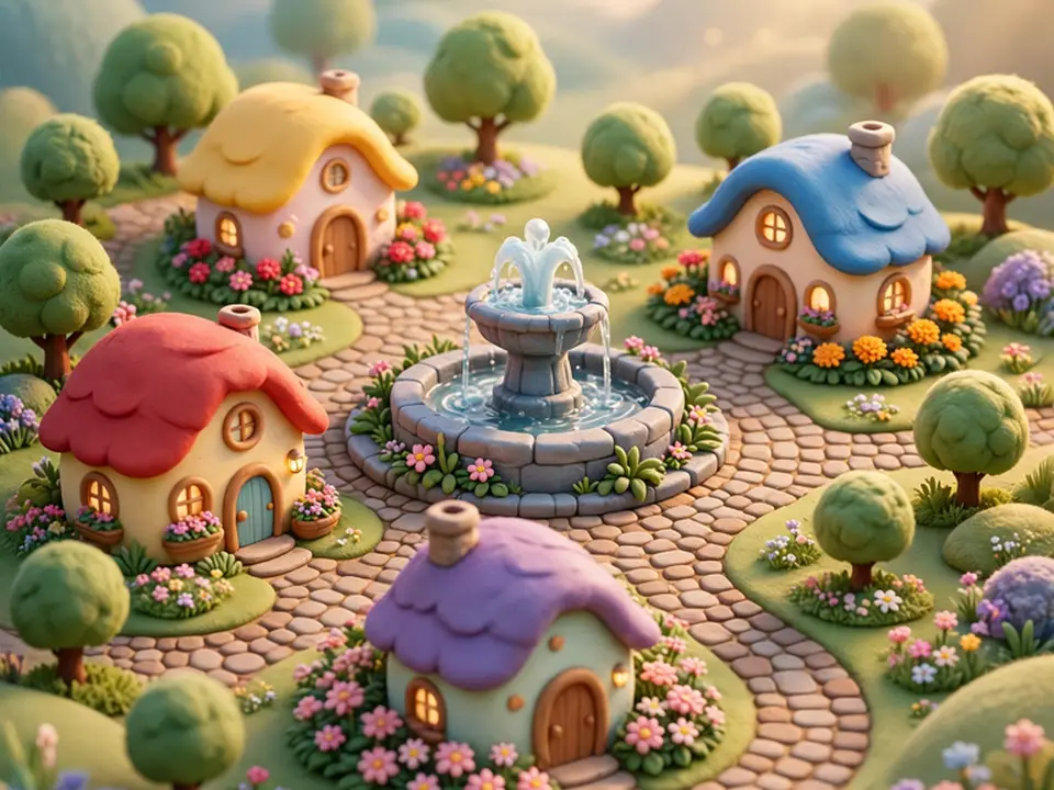 Village Decorating